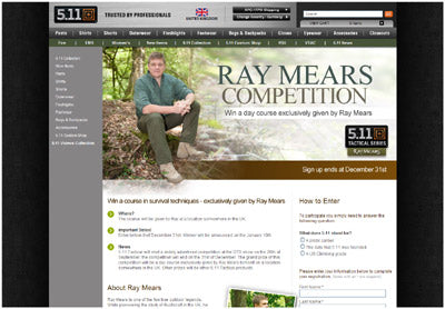 Win an exclusive one-day course with Ray Mears