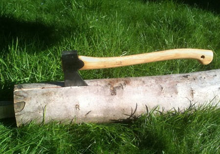 How to fit a new axe handle