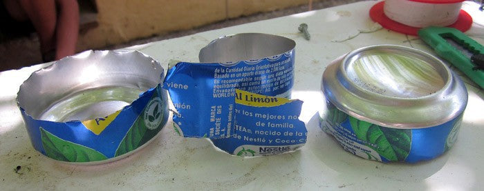 How to make your own meth burner from a tin can