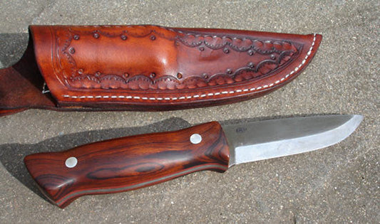 A Woodlore Student's Handmade Knife