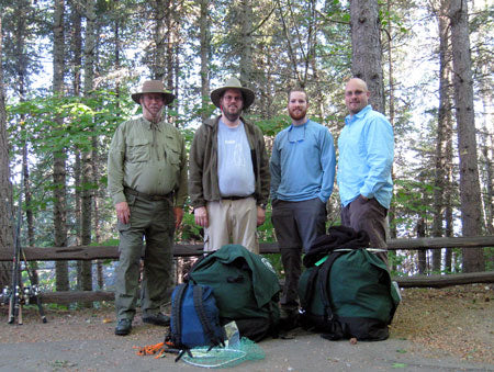 Canoeing, camping, cooking and carving...