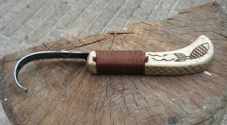 A hand-finished Large Crooked Knife Blade