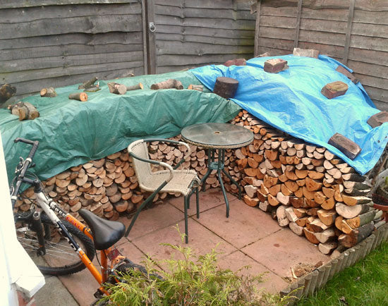 Five Tonnes Of Firewood And Still Going Strong