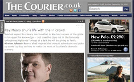 Ray Mears shuns life with the in crowd