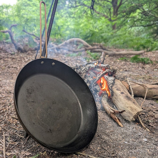 GSI Outdoors Carbon Steel 10 Inch Folding Frypan