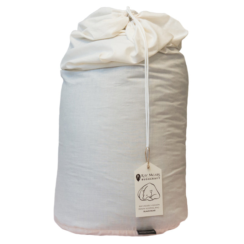 Ray Mears 3-Season Down Sleeping Bag - Black Bear
