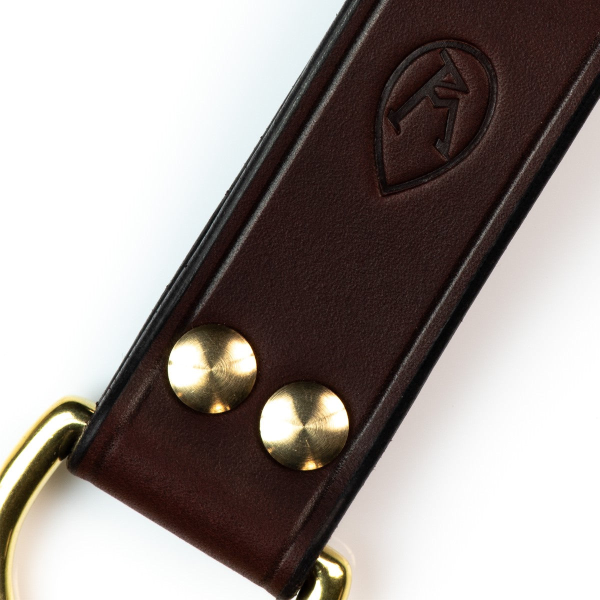 Ray Mears Leather Solid D Ring Belt Dangler