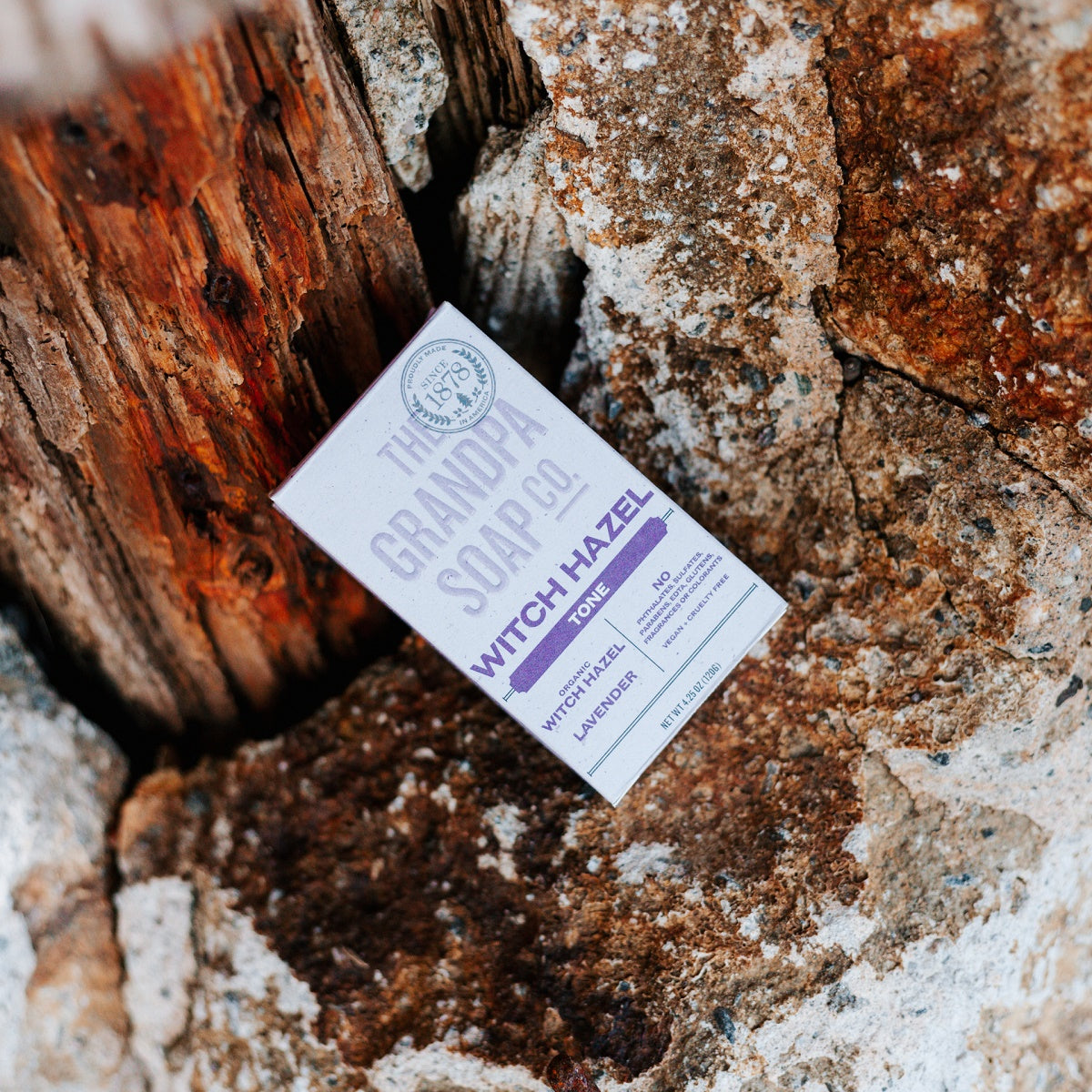 Grandpa's Witch-Hazel Soap - Pack of 4