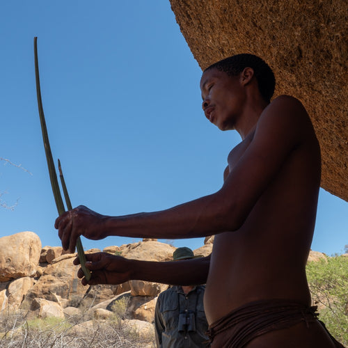Tracking Safari in Namibia with Ray Mears