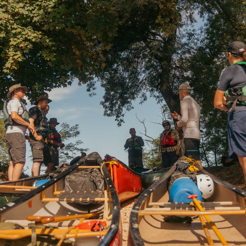 Canoeing in the Ardeche with Ray Mears