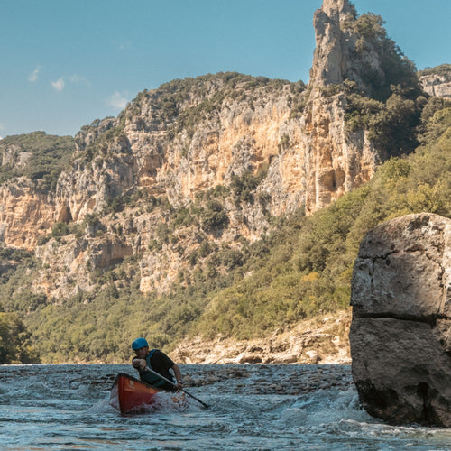 Canoeing in the Ardeche with Ray Mears