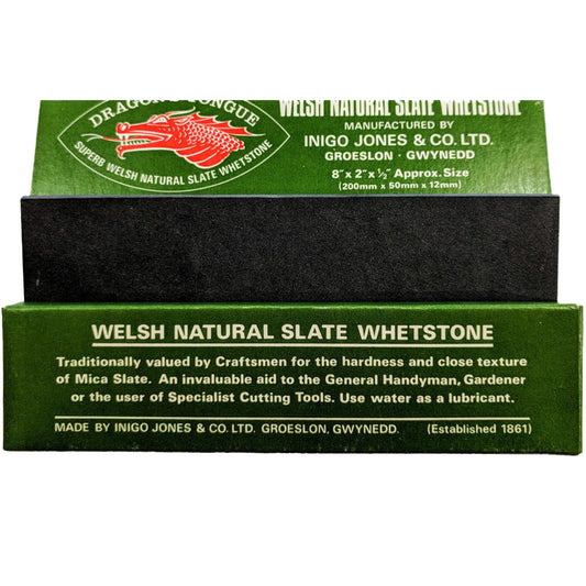 Inigo Jones Dragons Tongue Welsh Natural Whetstone