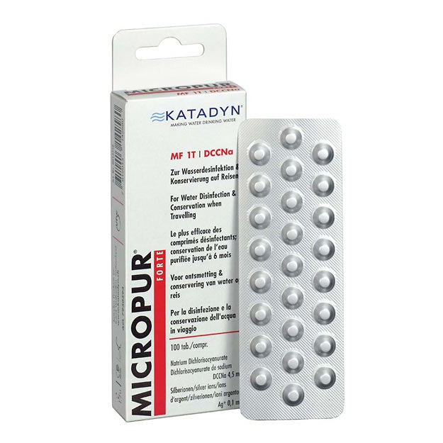 Katadyn Micropur Forte MF 1T Water Purification Tablets