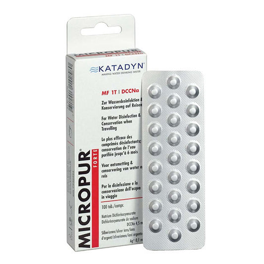 Katadyn Micropur Forte MF 1T Water Purification Tablets