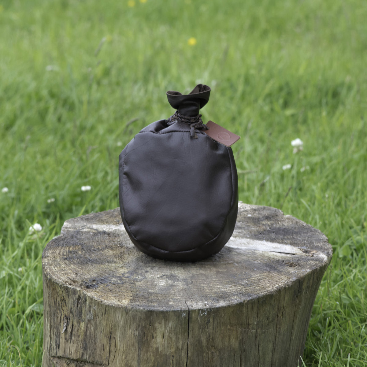 Ray Mears Leather Coffee Pouch