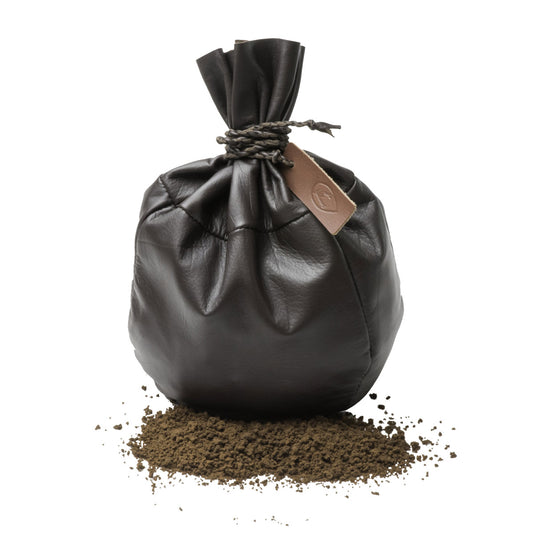 Ray Mears Leather Coffee Pouch