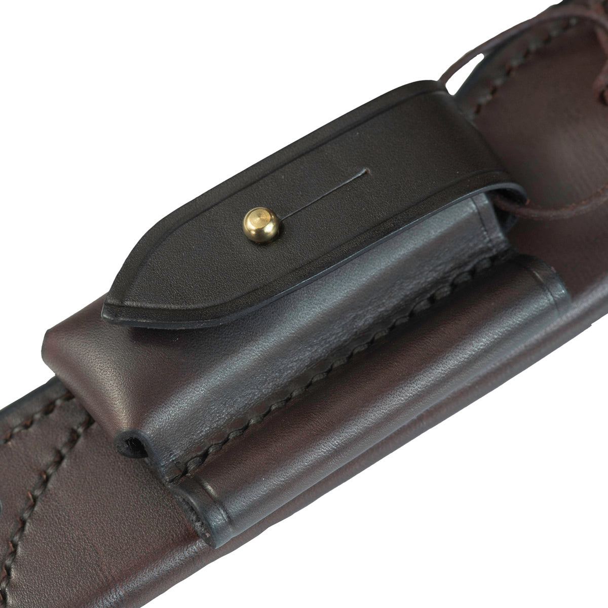 Ray Mears Leather Knife Sheath - Belt with DC3 and Fire Stick Pockets