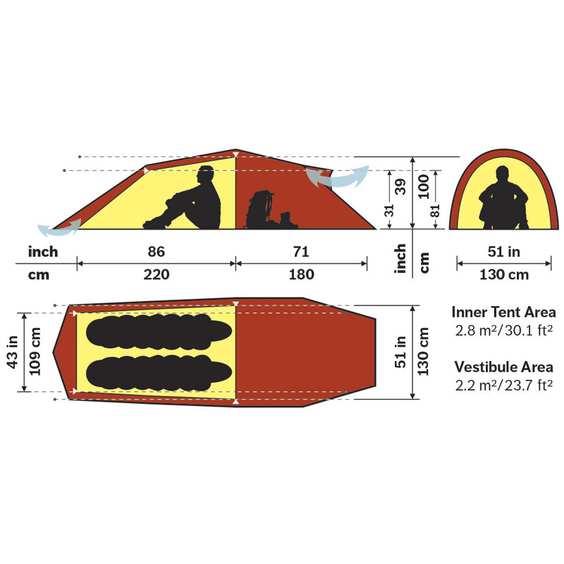 Hilleberg Nallo 2 Man GT Tent