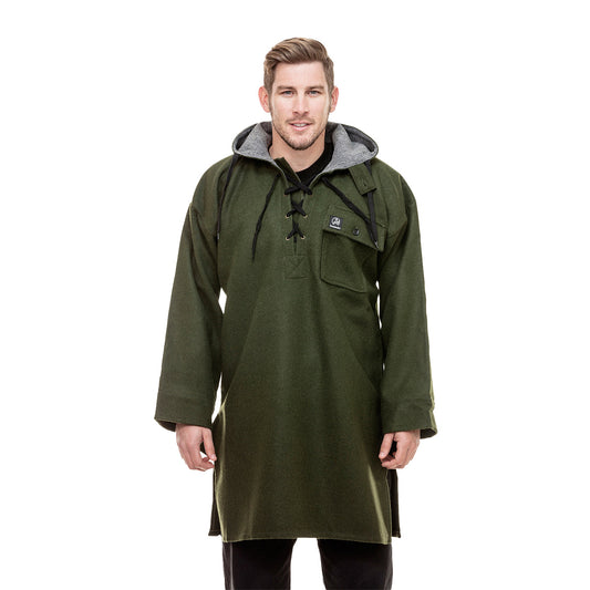 Swanndri Original Wool Bushshirt with Lace-up Front