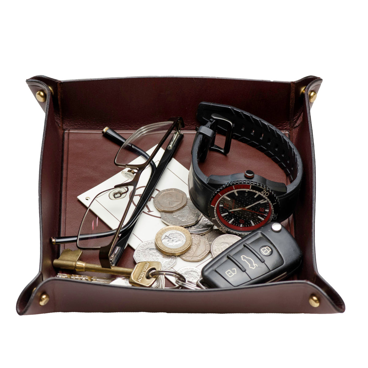 Ray Mears Leather Folding Tray