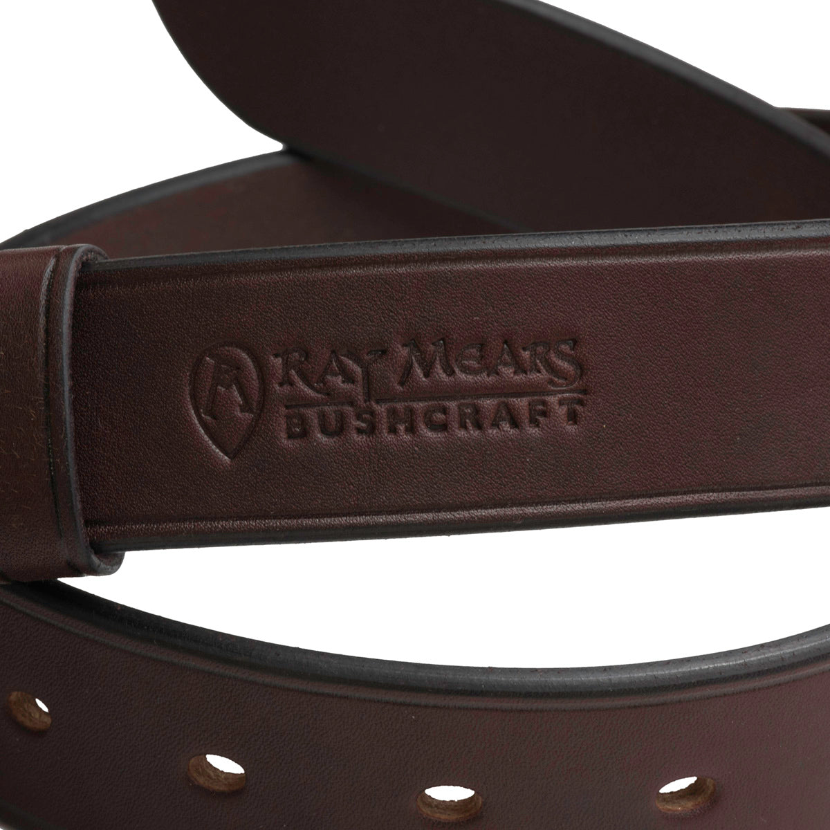 Ray Mears Leather Belt - Rich Brown