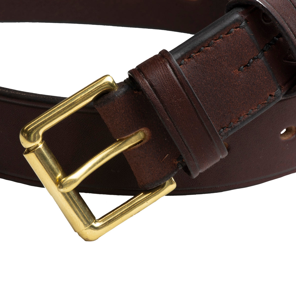 Ray Mears Leather Belt - Rich Brown