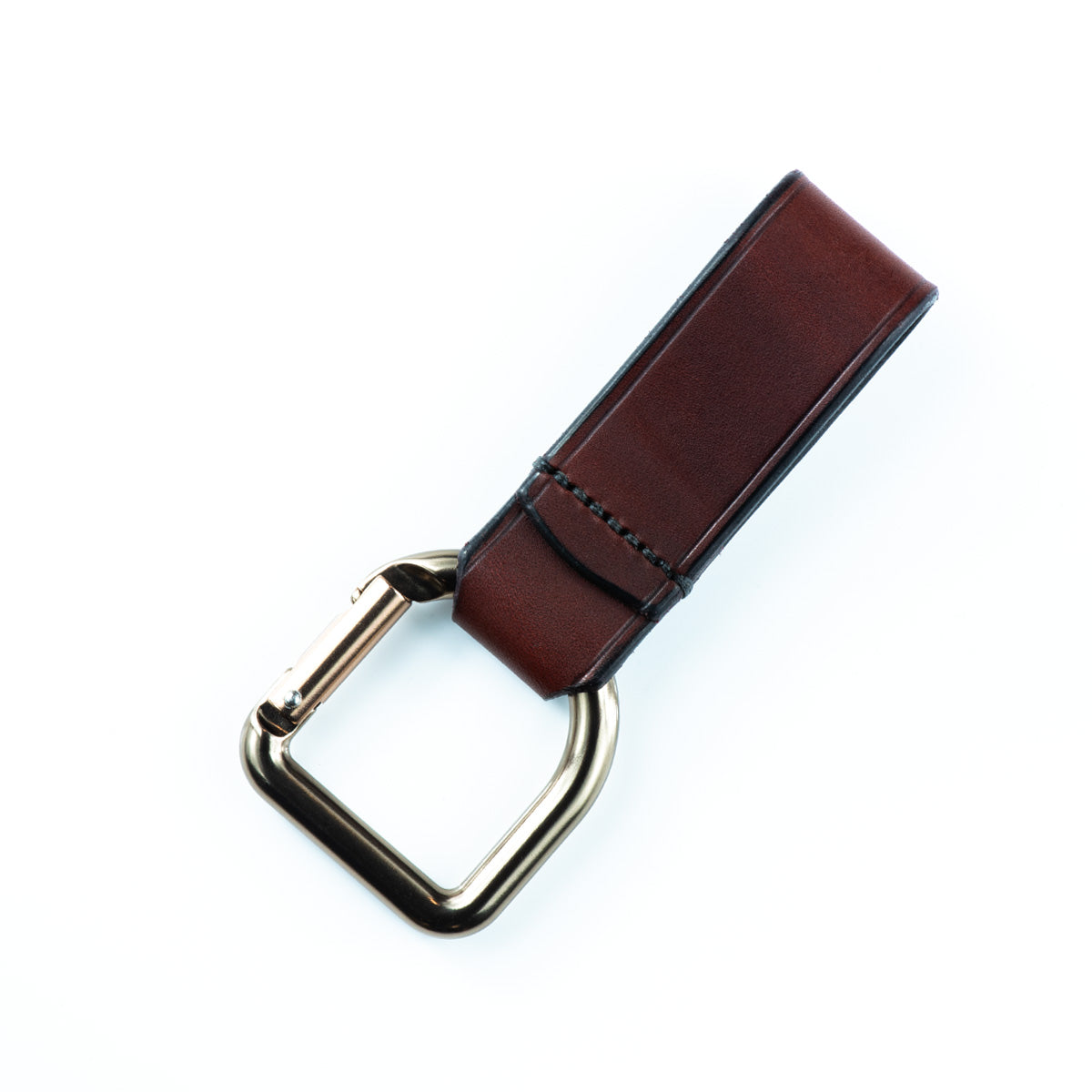 Ray Mears Leather Casstrom D-Shaped Carabiner Belt Dangler
