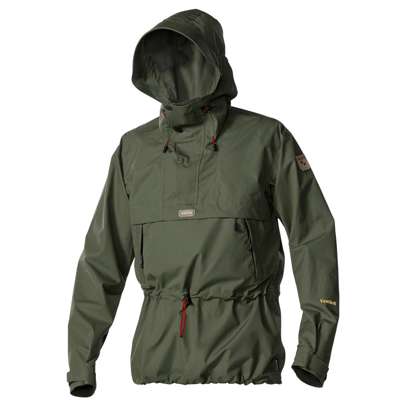 Sasta Peski Ventile Anorak - Dark Olive