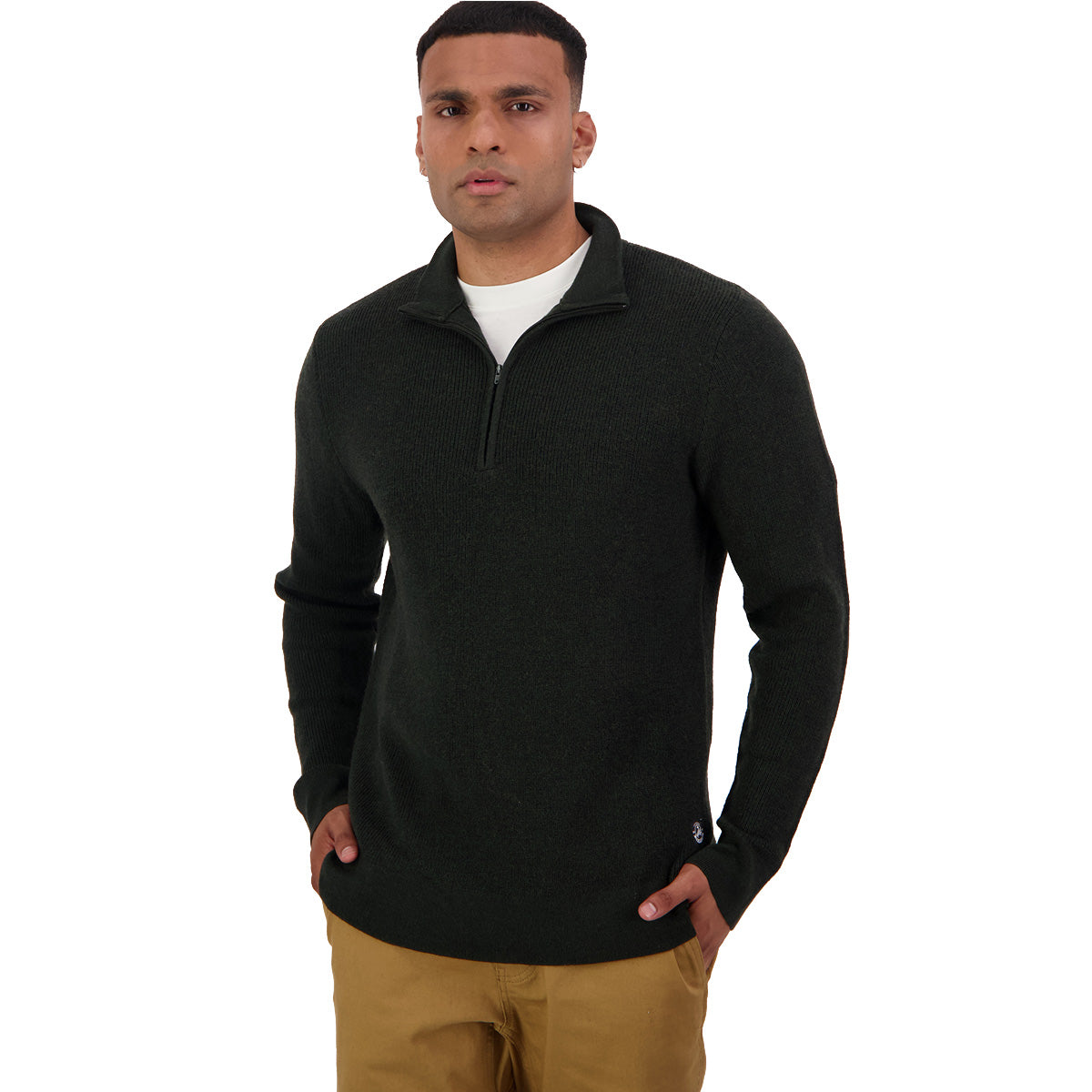 Swanndri Otahu River Quarter Zip Merino Knit 