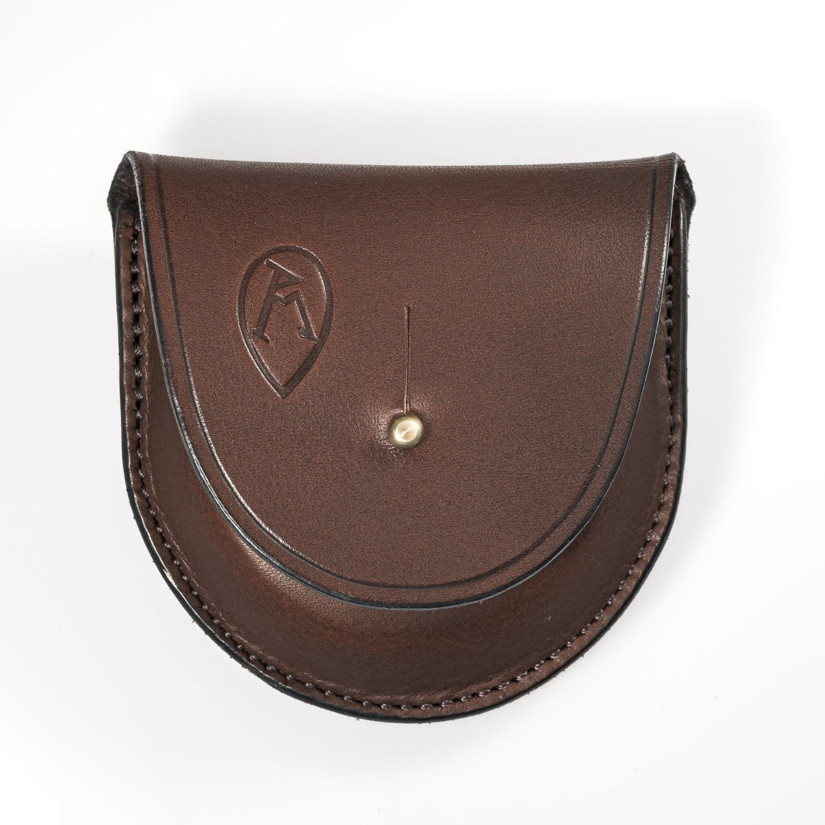 Wastikivi Axe Stone and Ray Mears Leather Belt Case