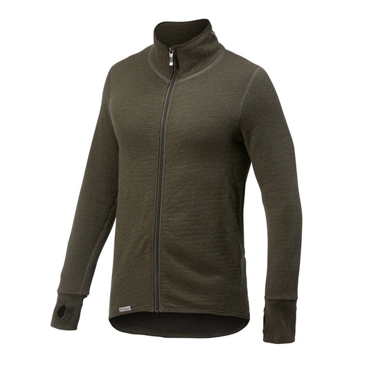Woolpower Ullfrotte Original Full Zip Jacket - 400g - Pine Green