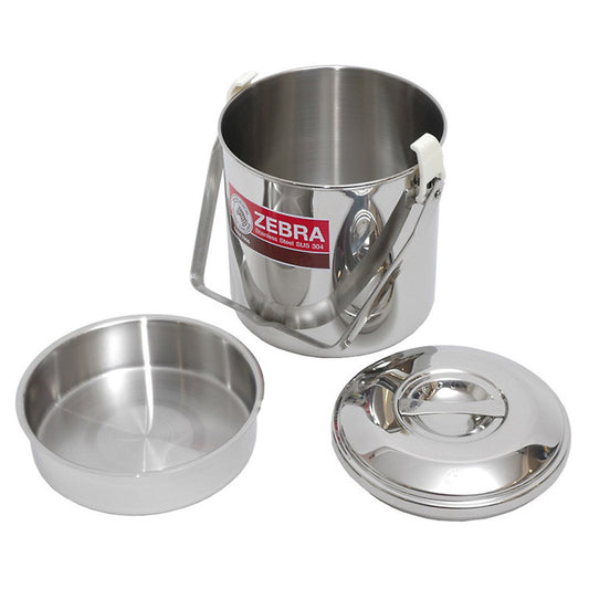 Zebra Stainless Steel Billy Can 10 cm