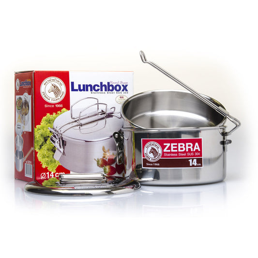 Zebra Camping Stainless Steel Pot 14cm