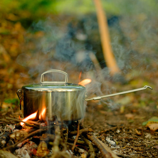 Zebra Camping Stainless Steel Pot 14cm