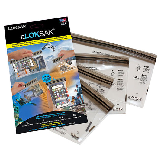 aLOKSAK Resealable Bags Multi Pack - Small