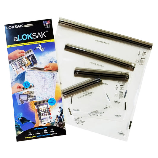 aLOKSAK Resealable Bags Multi Pack – Medium